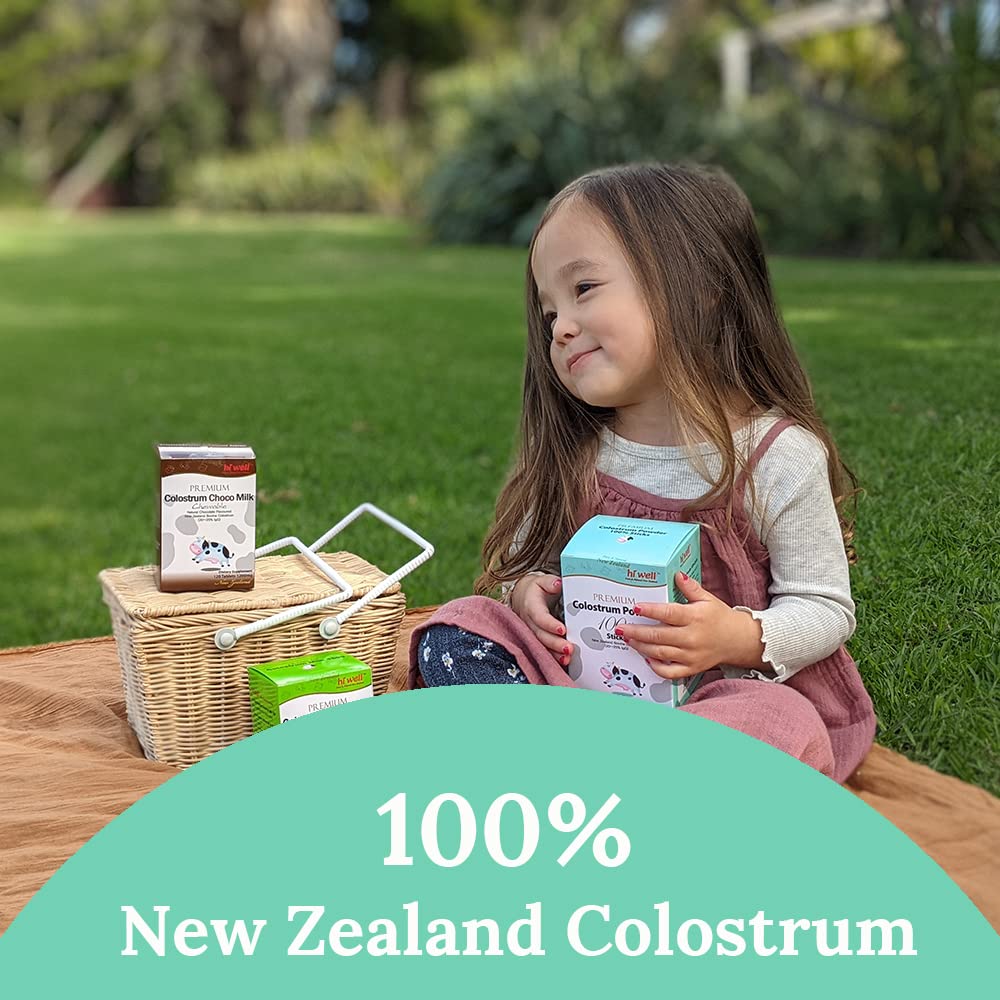 Hi Well Premium Grass-Fed Colostrum Powder - 30 Sticks - image 2