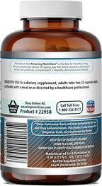 Amazing Nutrition Calcium Pyruvate 1500 mg - 240 Capsules - image 5