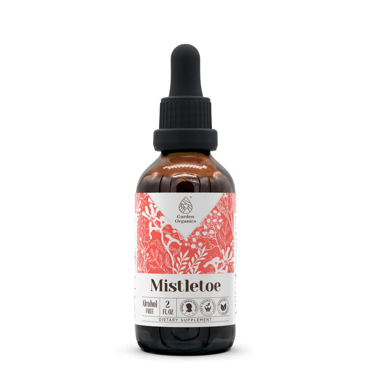 Garden Organics Mistletoe Alcohol-Free Natural Tincture Extract