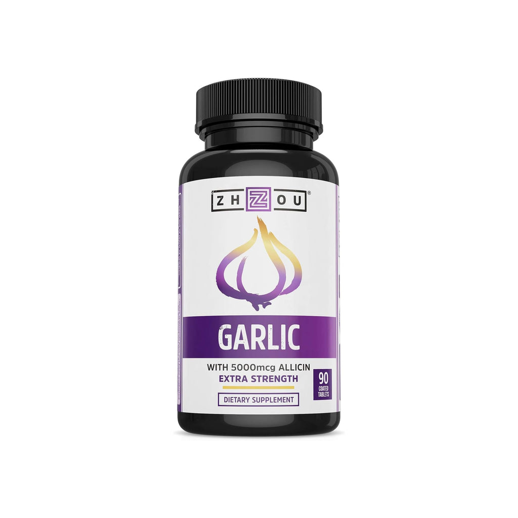 Zhou Garlic with Allicin Supplement - 90 Tablets - image 4