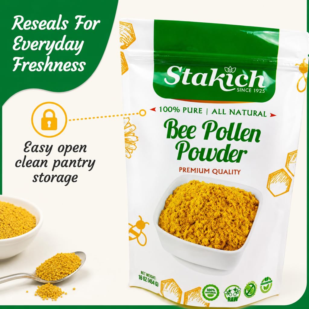 Stakich Bee Pollen Powder