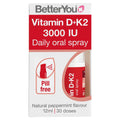 BetterYou D3000 and K2 Vitamin D Oral Spray - 0.4 oz