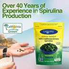 Earthrise Superfood California Grown Spirulina 500mg Tablets