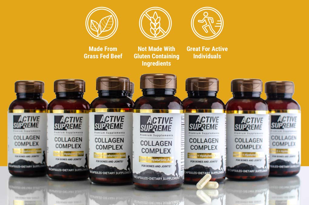 Active Supreme Type 2 Collagen for Joint Support - 90 Capsules - image 6