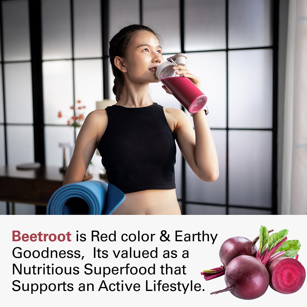 Hebhac Herbs Beetroot Powder Capsules 1000 mg - 120 Capsules - image 7