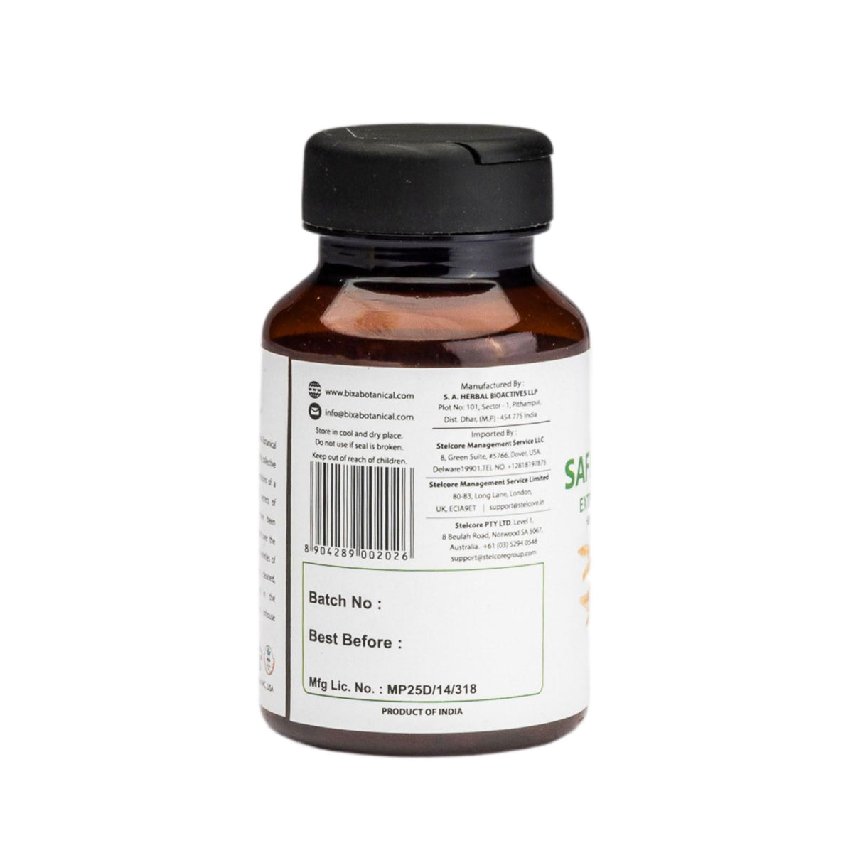 bixa BOTANICAL Safed musli