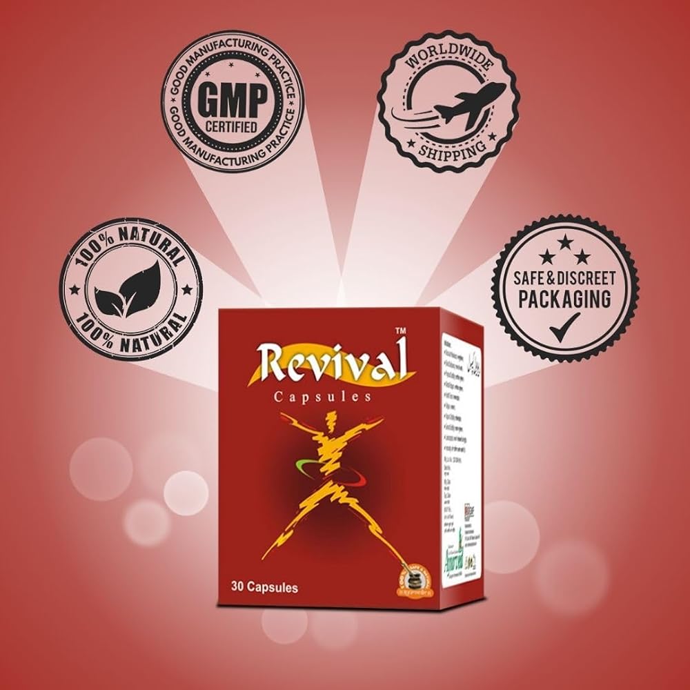 Ayush Remedies Revival Capsules with Ashwagandha & Saffron - 60 Capsules - image 2