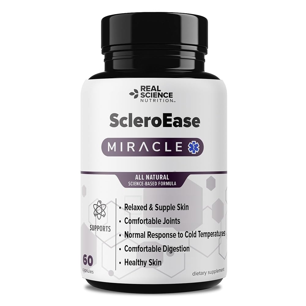 Real Science Nutrition ScleroEase Skin & Joint Support - 60 Capsules