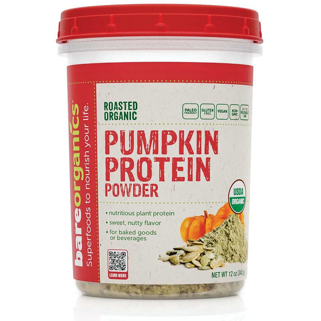 BareOrganics Pumpkin Seed Protein Powder - 12 oz