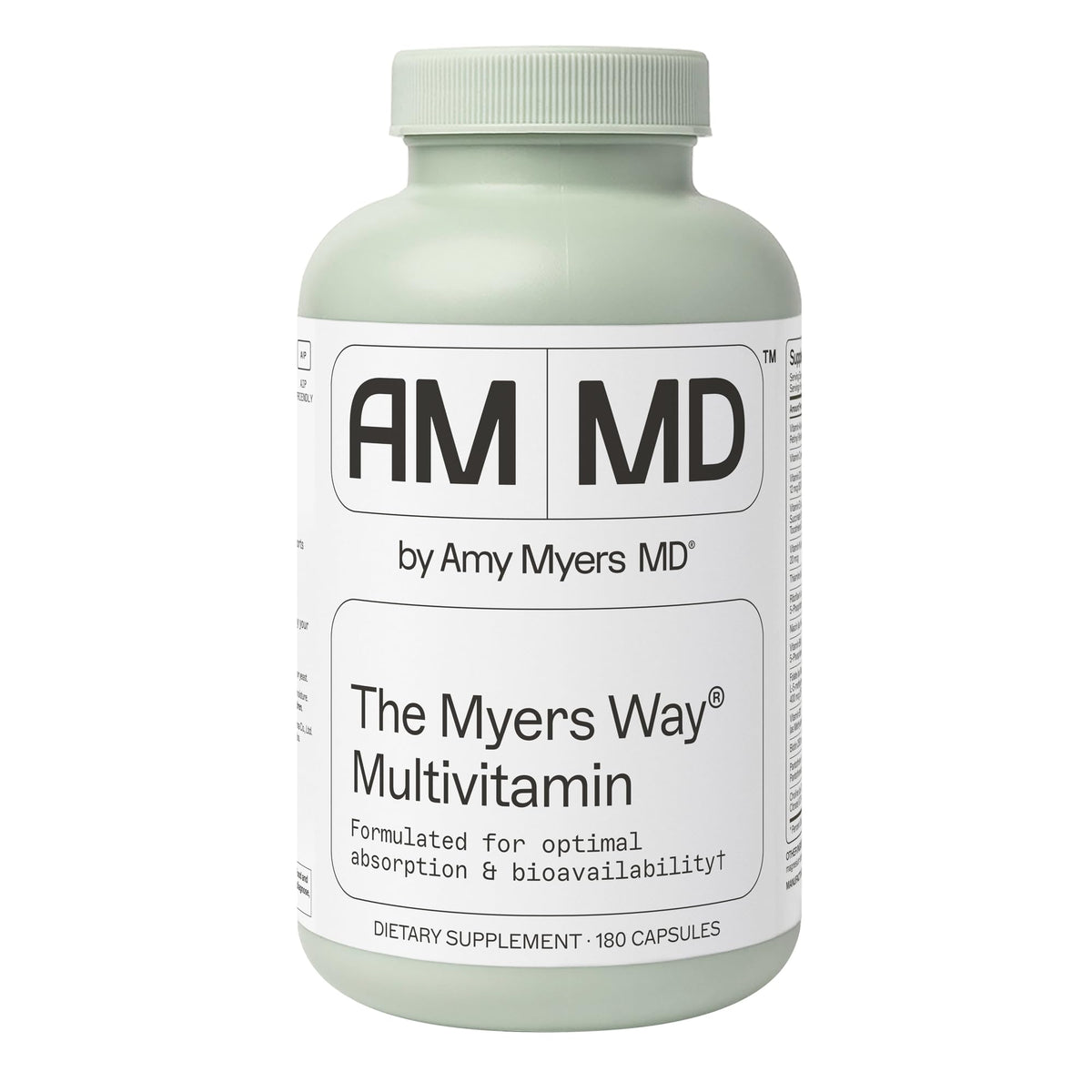 Amy Myers MD The Myers Way Multivitamin - 180 Capsules