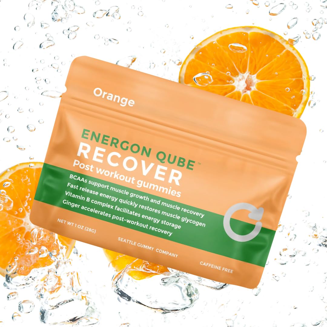 SGC Recover Post-Workout Gummies Orange Ginger - 12 Pack