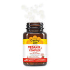 Country Life Vegan K2 Complex 500 mcg Bone Health - 60 Tablets - image 2