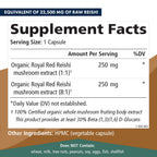 PURE ESSENCE LABS MyPure Reishi 4X Organic Mushrooms Supplement