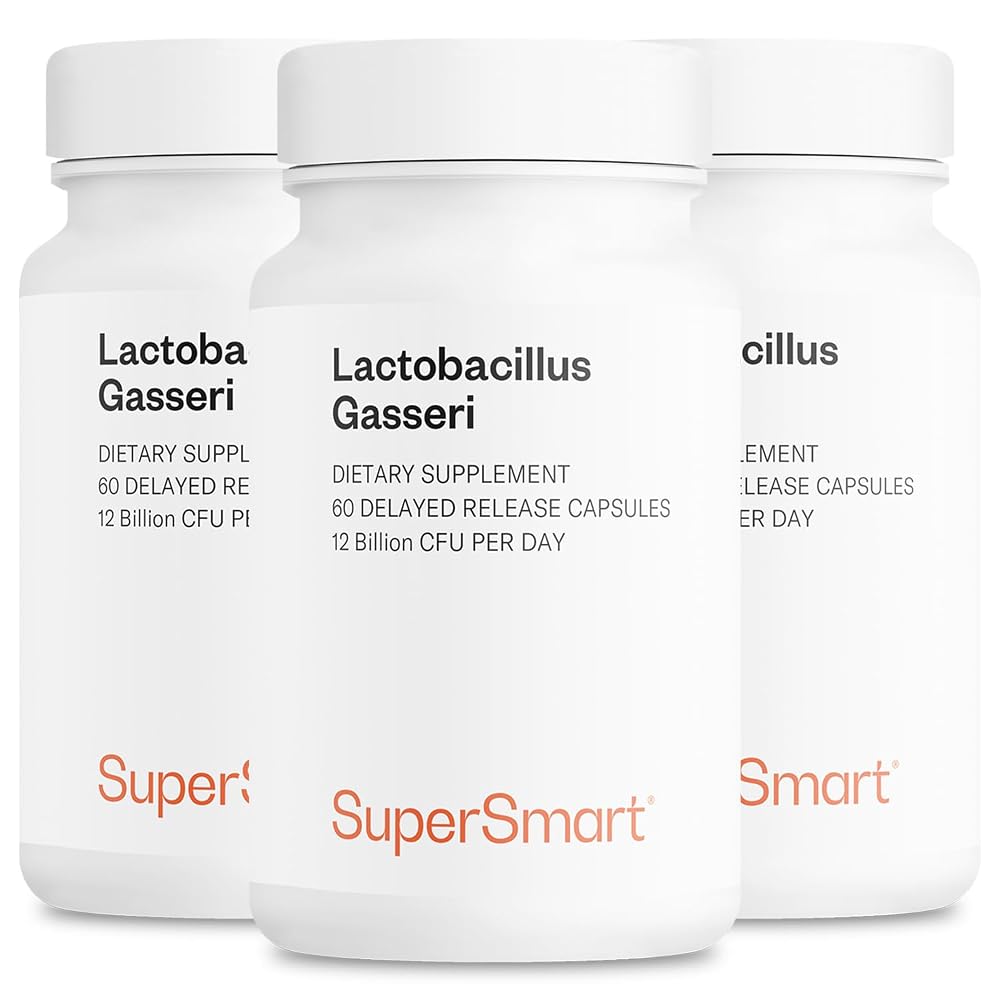 Supersmart Lactobacillus Gasseri 12 Billion CFU Probiotic - 60 Capsules