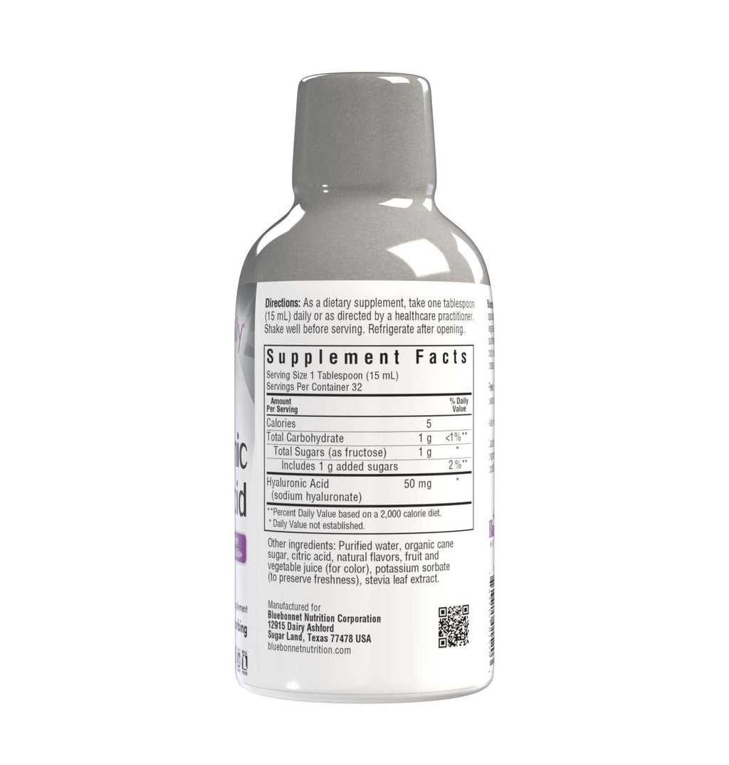 BlueBonnet Beautiful Ally Liquid Hyaluronic Acid - 16 fl oz - image 2