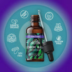 FLORIDA HERBS Lemon Balm Tincture Organic Extract - 2 Fl Oz - image 4