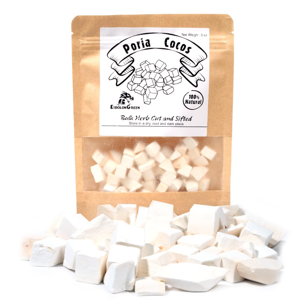 EidolonGreen Poria Cocos Dried Chinese Herb - 3 oz (88g)