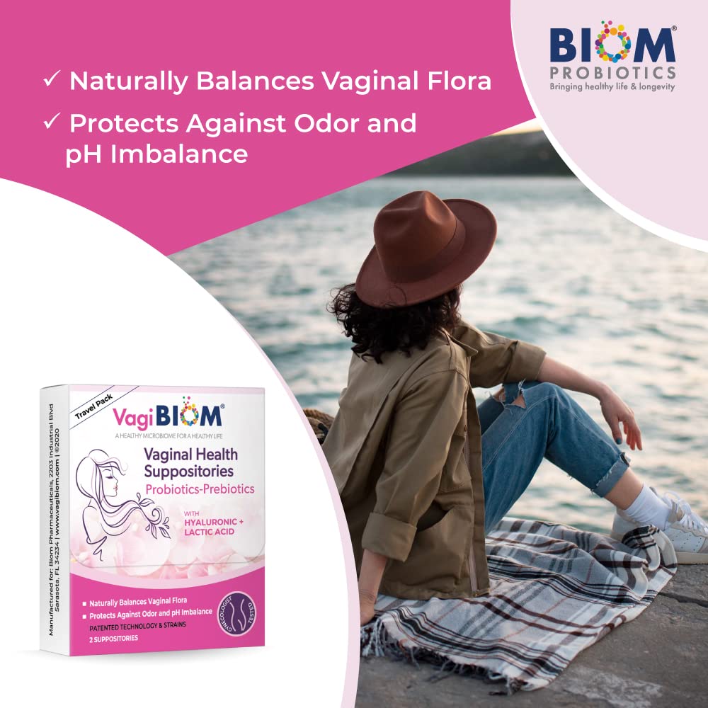VagiBiom Probiotic Suppository Travel Pack - 2 Count - image 5