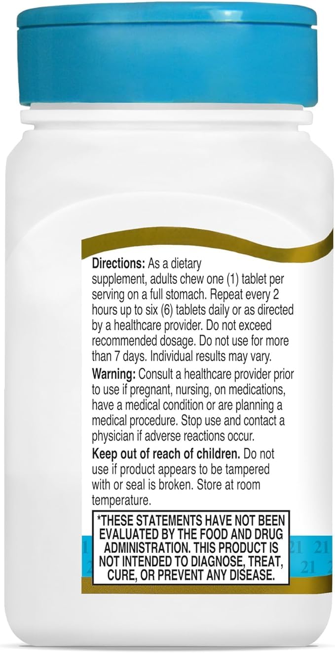 21st Century Zinc Chewable Cherry Flavored - 180 Tablets - image 2