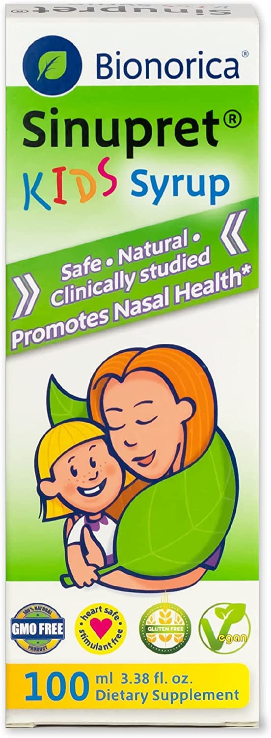 Bionorica Sinupret Kids Sinus & Immune Syrup - 3.38 oz