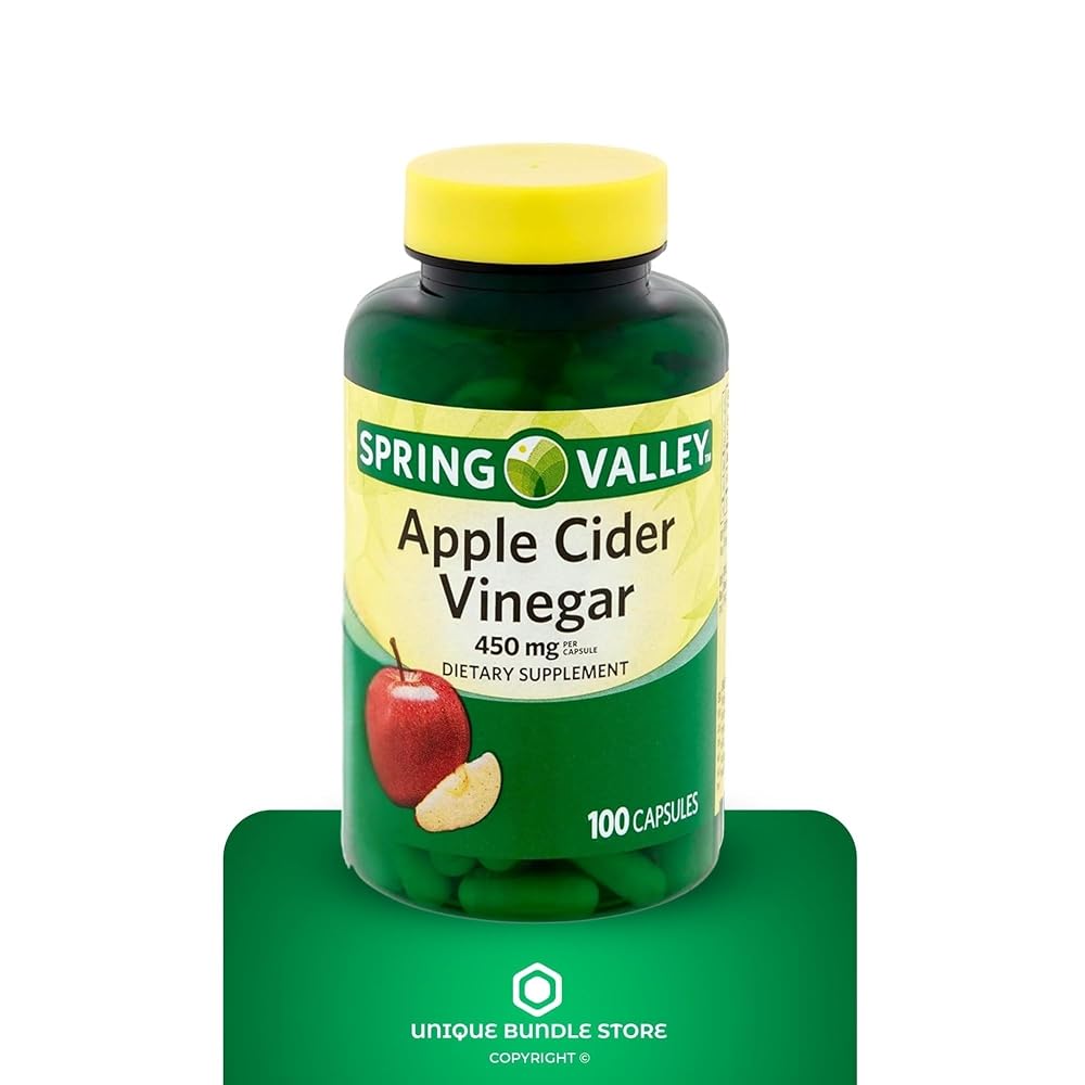 Unique Bundle Apple Cider Vinegar 450mg - 100 Capsules - image 4