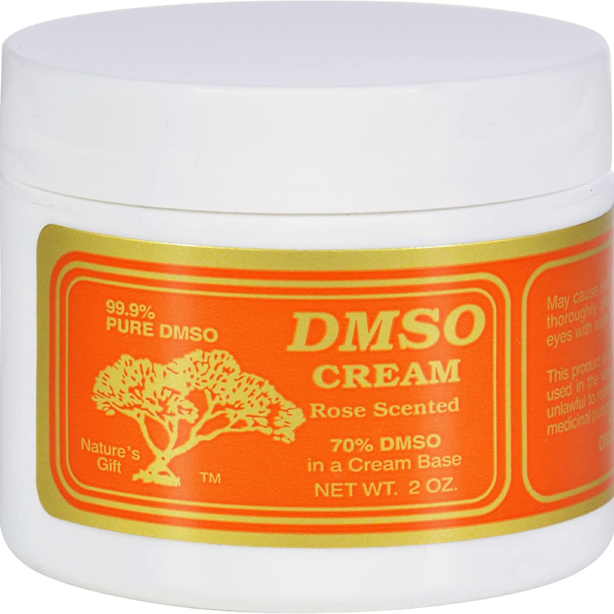 DMSOSTORE DMSO Rose Scented Cream - 2 oz