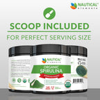 Nautical Elements Organic Spirulina Powder - 57 Servings - image 2