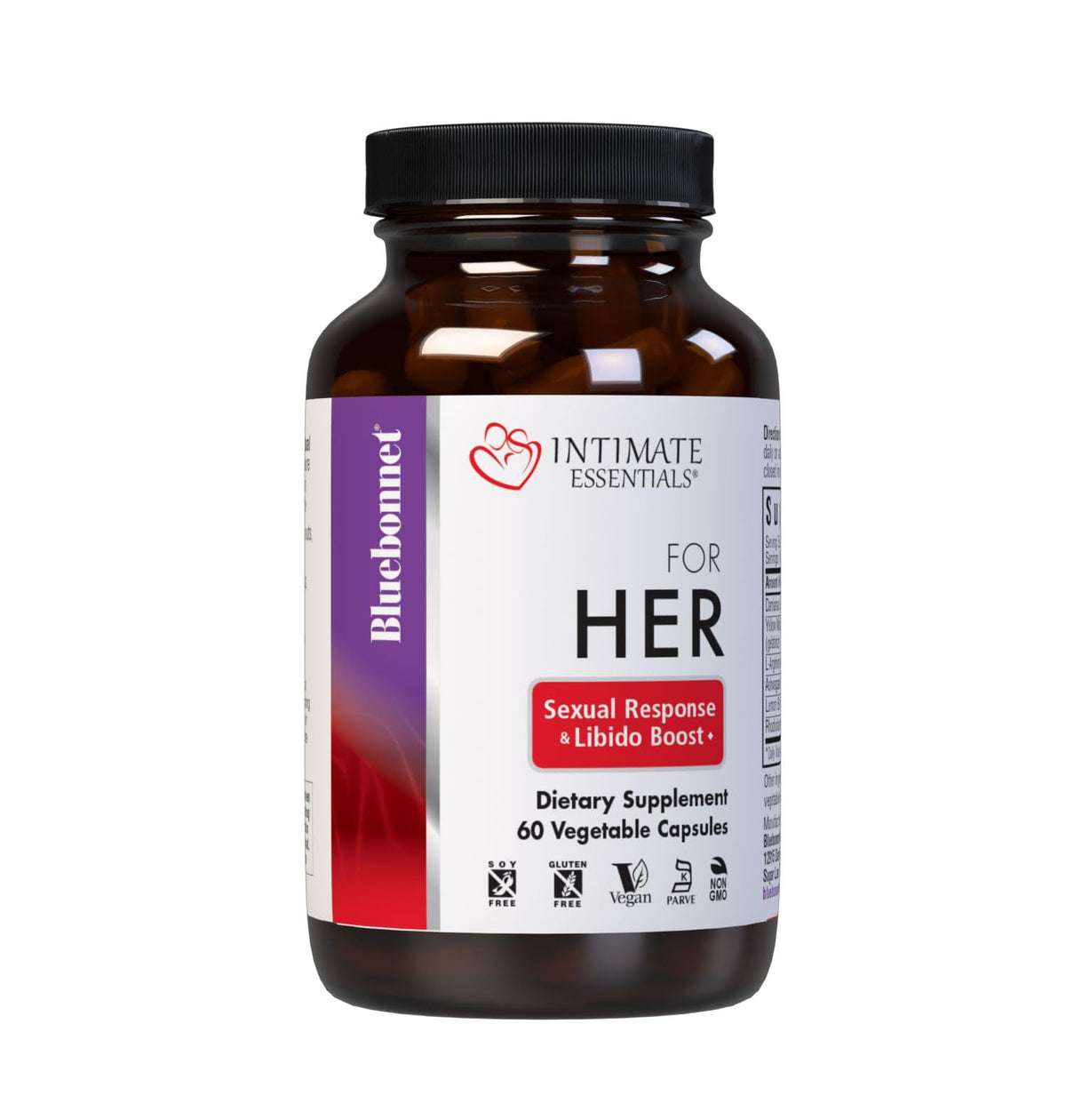 BlueBonnet Intimate Essentials for Her Sexual Response & Libido - 60 Capsules