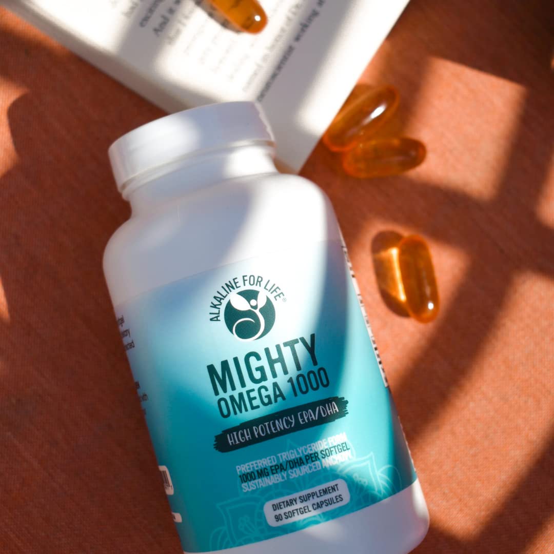 Alkaline for Life Omega 3 Fish Oil 1000 mg - 90 Softgels - image 5