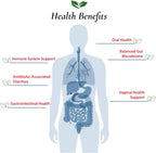 Foods For Gut Lactobacillus Rhamnosus GG Probiotic Powder - 30g - image 4
