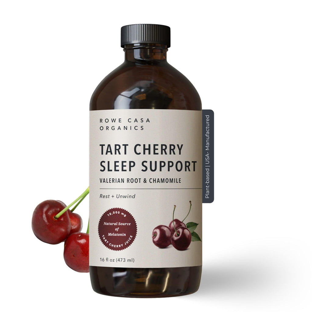 Rowe Casa Organics Tart Cherry Sleep Support with Valerian Root - 16 fl oz