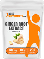 BulkSupplements Ginger Root Extract Powder - 100g