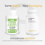 Supersmart Liver Support Formula with Milk Thistle - 90 Vegetarian Capsules - image 2