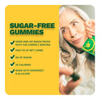 Grüns Gruns Nutrops, Functional Nootropics Mushroom Gummies, Herbal