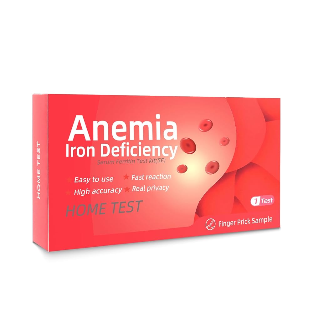 Kueysing Iron Deficiency Testing Kit - 2 Tests