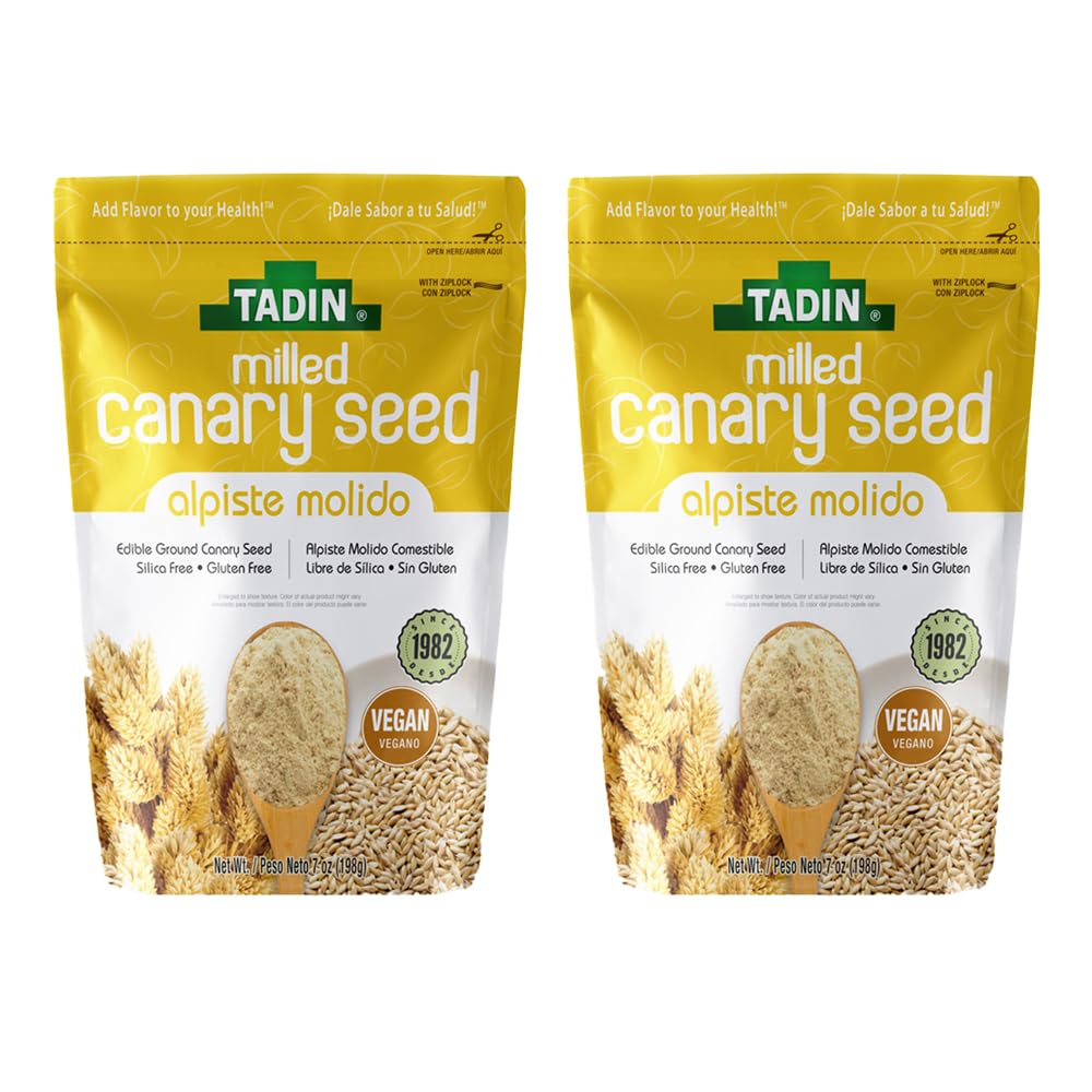 Tadin Ground Canary Seed Powder Dietary Supplement - 14 Ounces