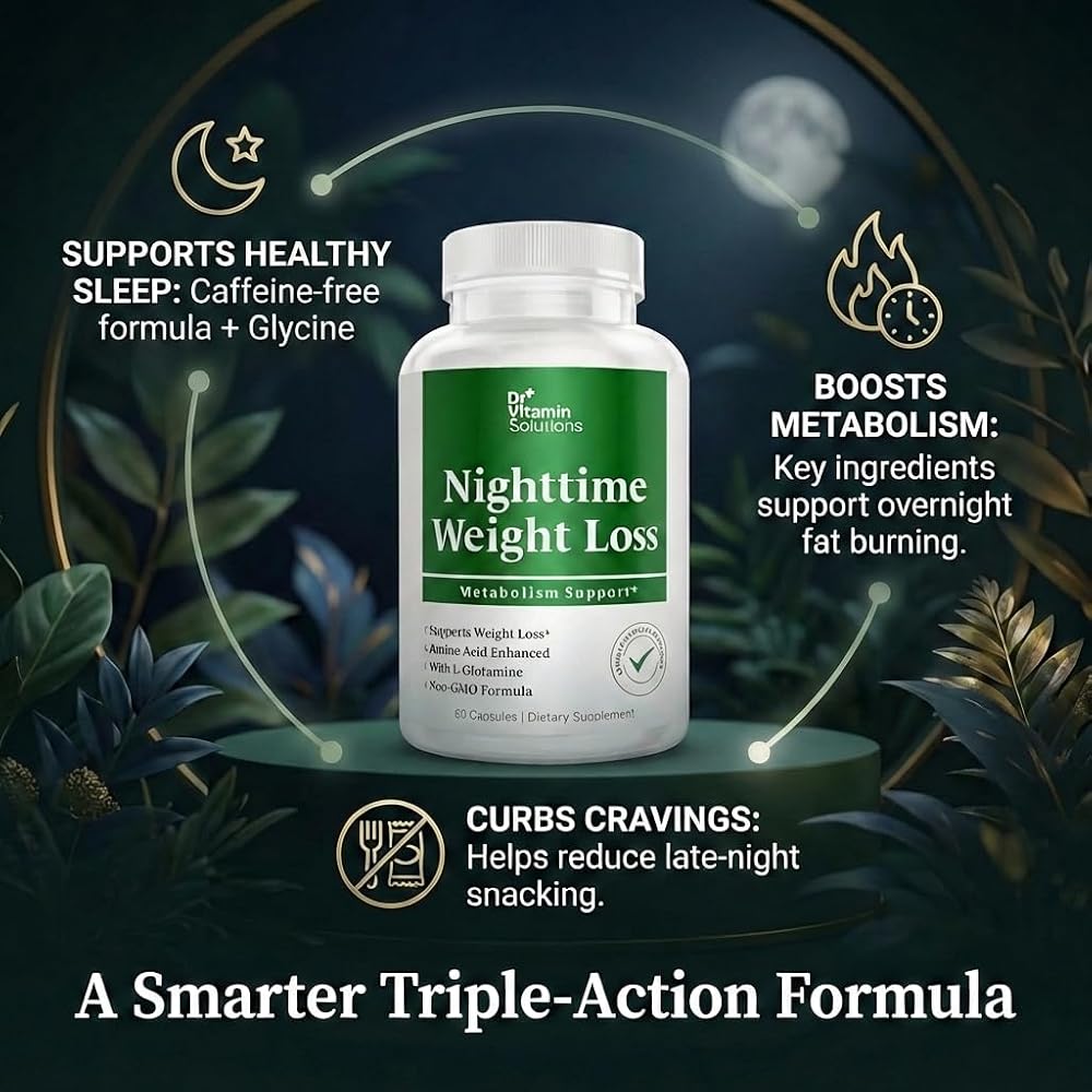 DR VITAMIN SOLUTIONS Nighttime Fat Burner Supplements