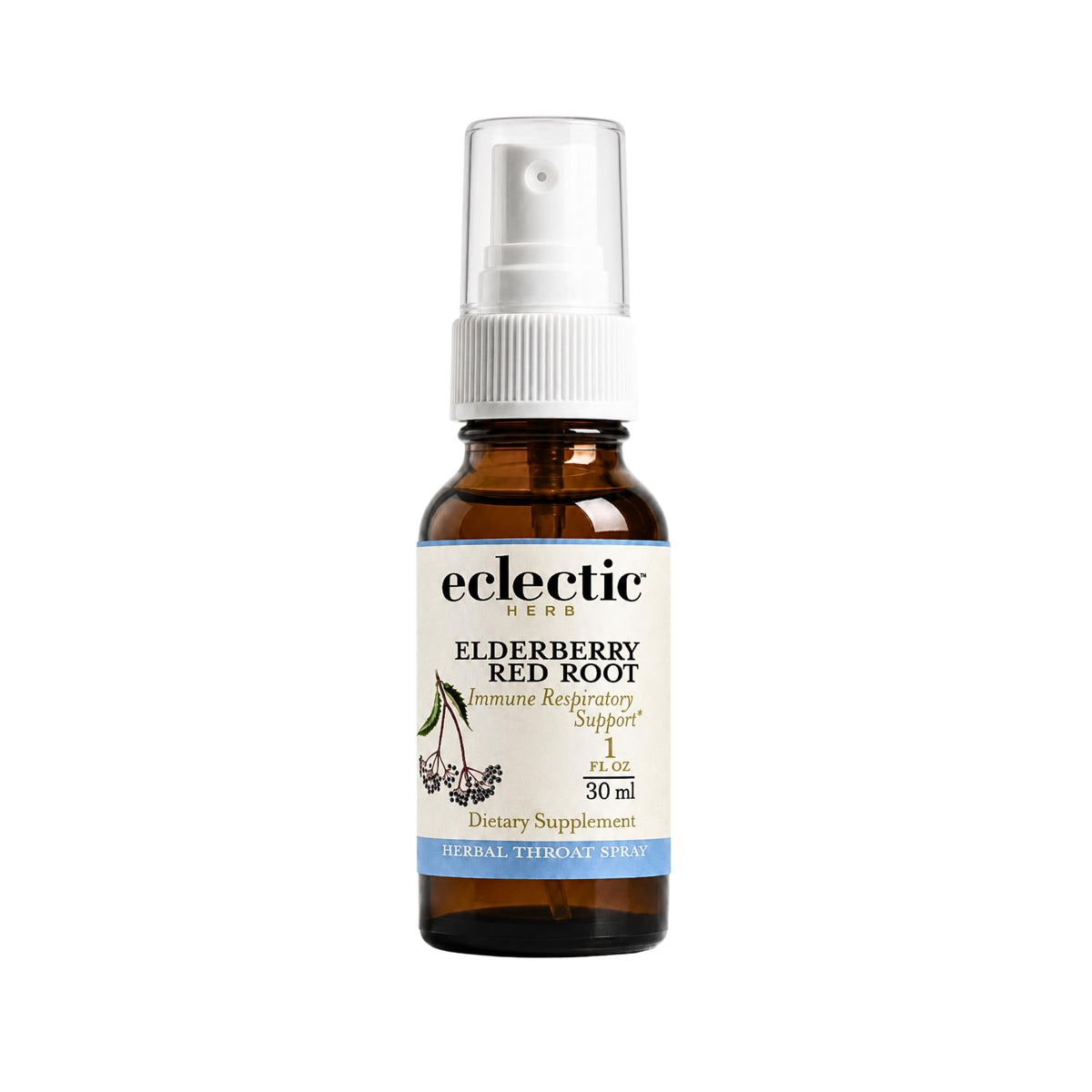 Eclectic Institute Elderberry Red Root Respiratory Support - 1 oz