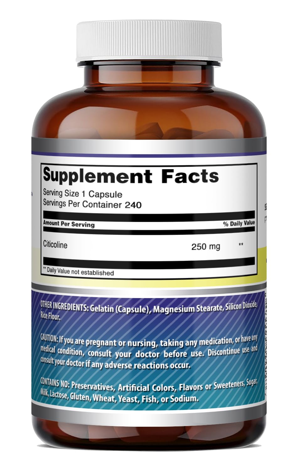 Amazing Formulas Citicoline 250 mg
