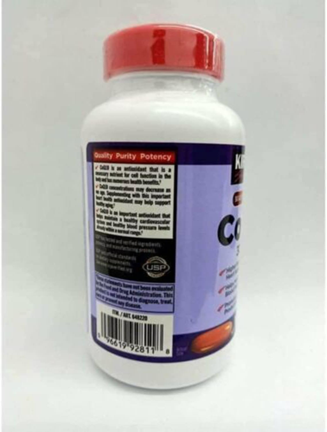 Kirkland Signature CoQ10 300mg - 100 Softgels - image 4