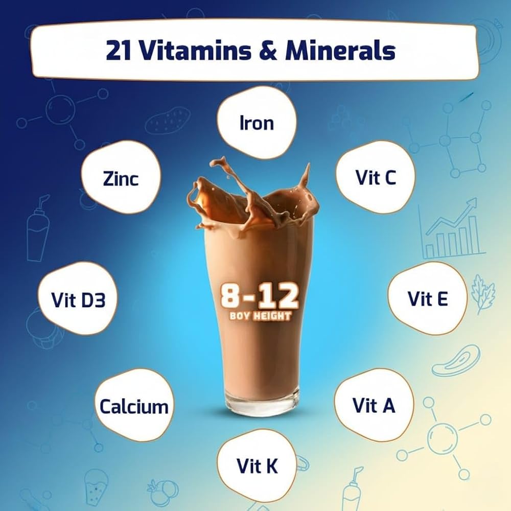 Generic Supermilk Height+ Whey Protein Powder for Boys 8-12Y - 400g - image 6