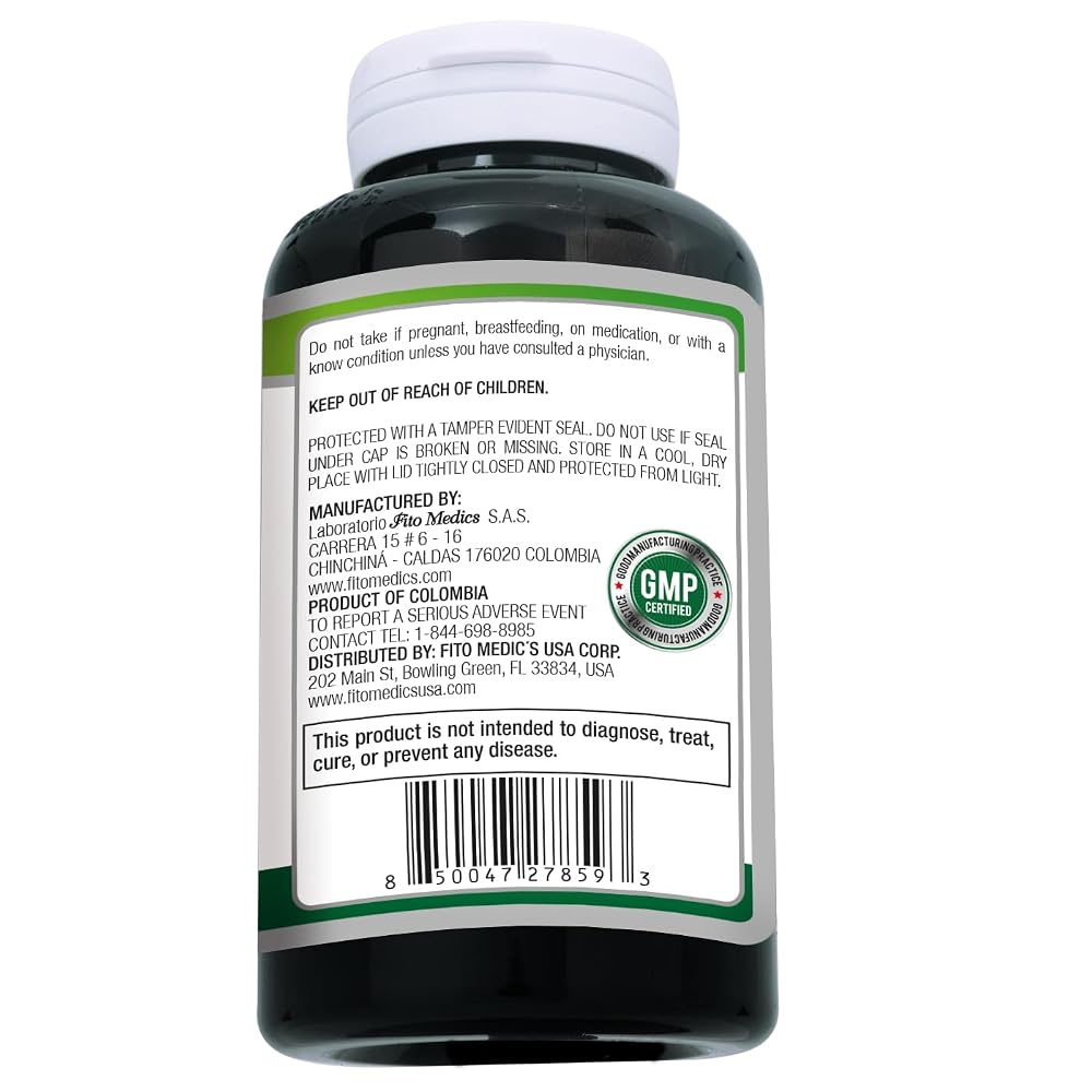 FITO MEDIC'S Turmeric and Ginger Supplement - 180 Capsules - image 2