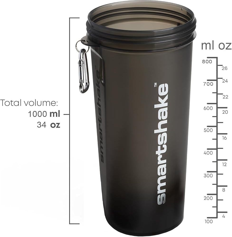 Smartshake Protein Shaker Bottle 33 oz - Batman - image 4