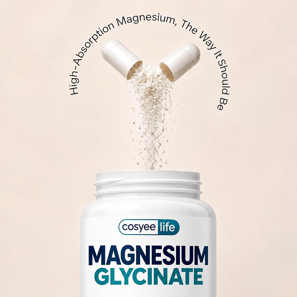 Cosynee Magnesium Glycinate 700mg - 240 Capsules - image 3