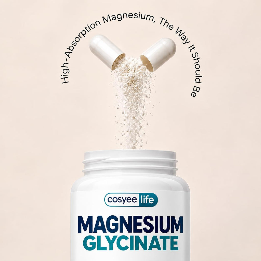 Cosynee Magnesium Glycinate 700mg - 240 Capsules - image 3