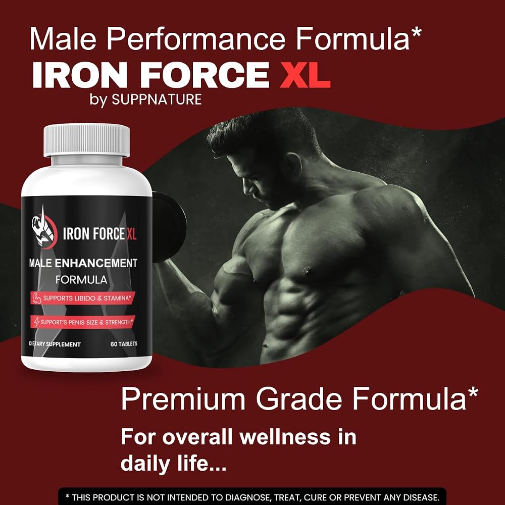 SuppNature Iron Force XL Male Support Formula - 60 Tablets - image 2