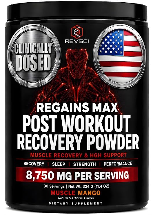 Revolution Science HGH Supplements for Men & Women - Regains Natural