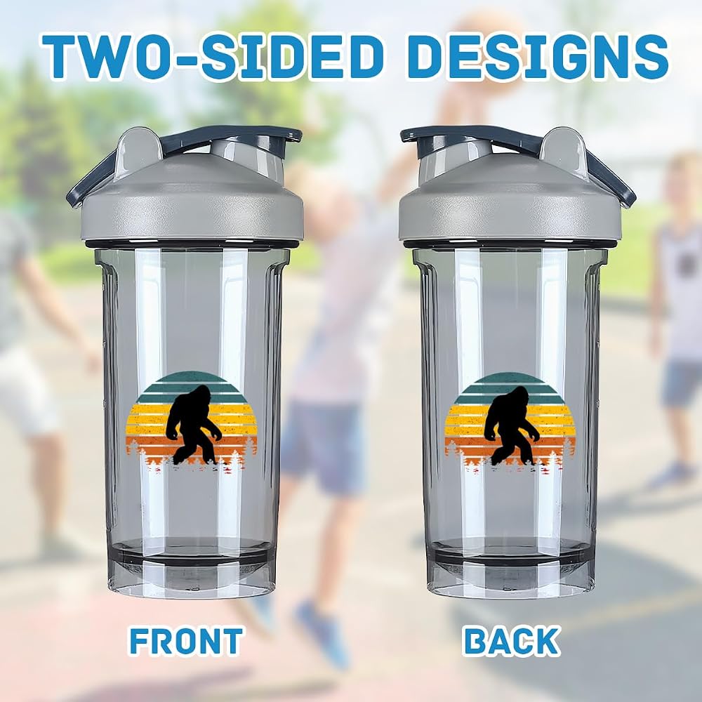 generic 18 Ounce Shaker Bottle Drink Mixer Leak-proof Shakes Meal
