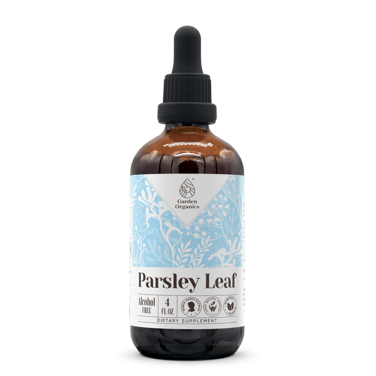 Garden Organics Parsley Leaf Alcohol-Free Natural Tincture Extract