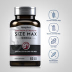 Piping Rock Size Max X Extract Supplement - 60 Caplets - image 3